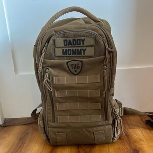 Tactical baby gear diaper bag. Large